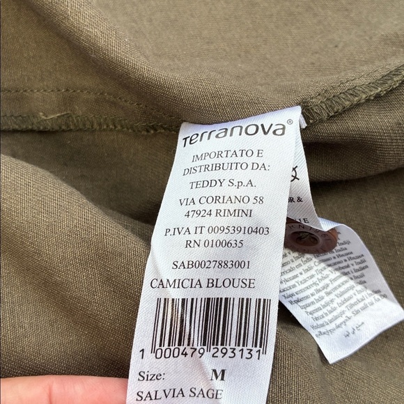 Terranova TRN1961 Rebel Camicia Military Shacket Patches Green Blouse Jacket M - Picture 9 of 10